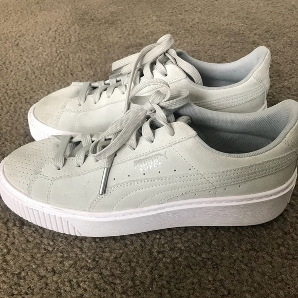 puma basket platform perf puma basket platform perf